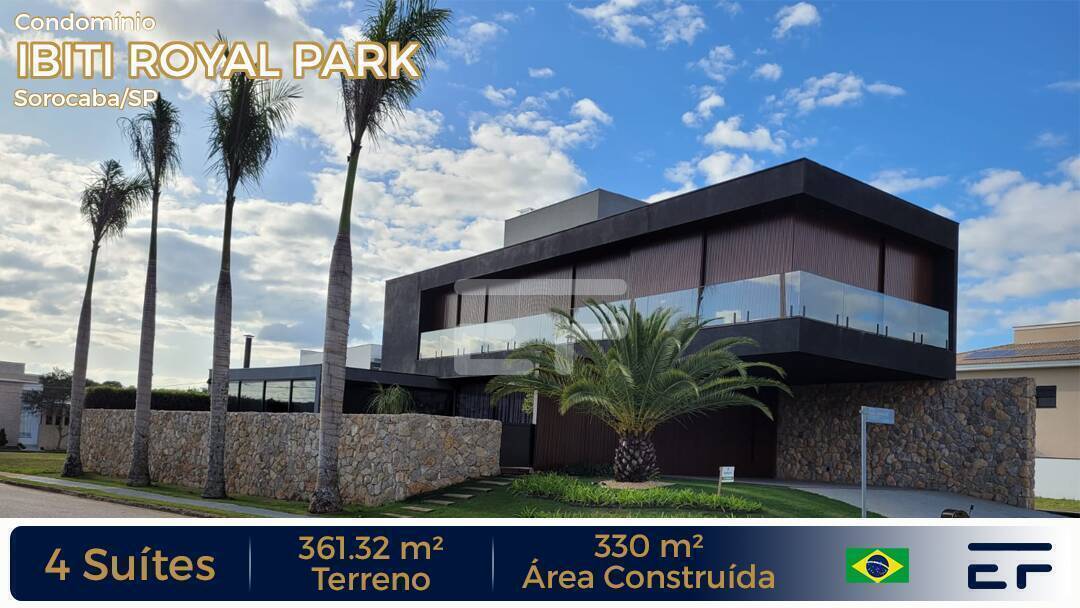 Ibiti Royal - SOROCABA Sobrado Espetacular 221m2 área construída